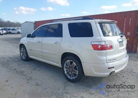 2011 GMC Acadia Denali из США, поврежденный, VIN 1GKKRTED2BJ405516